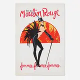 René Gruau, Bal du Moulin Rouge poster