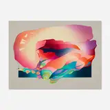 Marcel, Water Wove, 1981, screenprint in colors with sequins