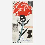 Donald Baechler, Thistle, 1999, lithograph in colors