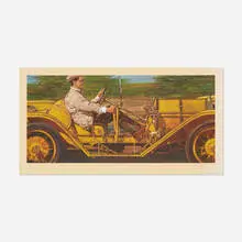 Bradley Schmehl, Man & Machine, 1989, offset lithograph in colors