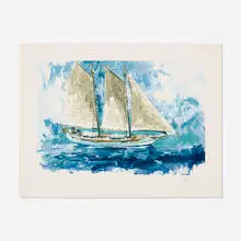 Wayland Moore, Untitled, c. 1980, screenprint in colors