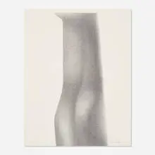 Leo Dee, Shaft (from Portfolio of Reproductions, by artists in residence in N.J., issued by N.J. Volunteers for McCarthy,1968), 1968, lithograph