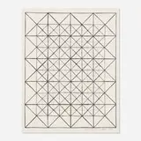 Richard Anuszkiewicz, Untitled (from Portfolio of Reproductions, by artists in residence in N.J., issued by N.J. Volunteers for McCarthy,1968), 1968, lithograph