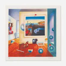 Ferjo, Timeless, 2000, lithograph in colors
