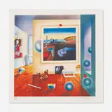 Ferjo, Timeless, 2000, lithograph in colors