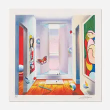 Ferjo, The Dream, 2000, lithograph in colors
