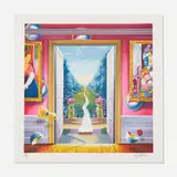 Ferjo, The Garden, 2000, lithograph in colors