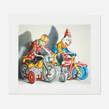 Charles Bell, Hot Pursuit, 1990, screenprint in colors