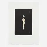 Erté, The Letter I (from the Alphabet suite), 1976-77, lithograph in colors