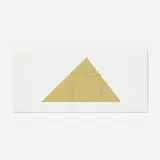 Robert Mangold, Untitled (from A Book of Silkscreen Prints: Multiple Panel Paintings, 1973-1976), 1992, screenprint in colors