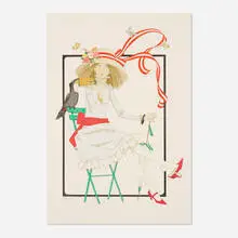 Philippe Henri Noyer, Untitled, c. 1980, lithograph in colors