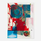 Robert Rauschenberg, Quarry Local One, 1968, offset lithograph in colors