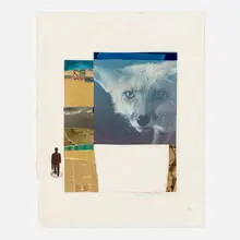 Horsefeathers Thirteen XII by Robert Rauschenberg, 1972, offset lithograph in nine colors, screenprint, pochoir, collage, and embossing, sold Aug 2021