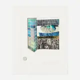 Robert Rauschenberg, Horsefeathers Thirteen IV, 1972, offset lithograph in seven colors, screenprint, pochoir, collage, and embossing