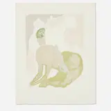 Decomposition Print (from The Divine Comedy) by Salvador Dalí, 1964, woodcut in colors on BFK Rives, sold Aug 2021