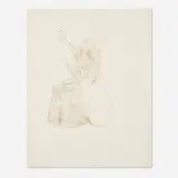 Decomposition Print (from The Divine Comedy) by Salvador Dalí, 1964, wood engraving on BFK Rives, sold Aug 2021