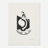 Composition à la robe-disque, 1925 by Sonia Delaunay, 1994, lithograph with embossing, sold Aug 2021