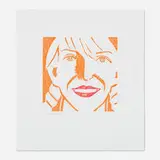 Jessica by Alex Katz, 1994, woodcut in colors on Hosho paper, sold Aug 2021