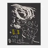 Joan Miró, Untitled (cover from Journal d'un Graveur), 1975, etching with aquatint in colors