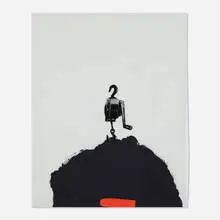 Tool Box VII by Jim Dine, 1966, screenprint in colors with collage on translucent paper, sold Aug 2021