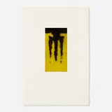 Raymundo Sesma, Untitled (from the Peregrino da Noite suite), 1988, etching and aquatint in colors