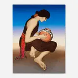 R. C. Gorman, Hopi, 1983, lithograph in colors