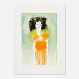 Donna Summer, Madame D., 1989, lithograph in colors