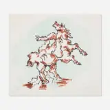 Jacques Lipchitz, The Horse, 1967, lithograph in colors