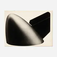 Sans Titre by Christian Fossier, 1971, etching and aquatint, sold Aug 2021