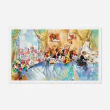 Michael Rozenvain, Jazz Concert, c. 1990, screenprint in colors