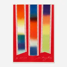 Short Ends by James Rosenquist, 1970, lithograph in colors, sold Aug 2021