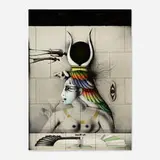 Paul Wunderlich, Aida (from the Metropolitan Opera Portfolio), 1978, lithograph in colors