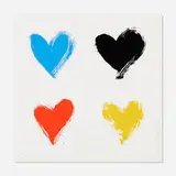 Thierry Guetta, All You Need is He(Art), 2021, screenprint in colors