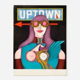 Richard Lindner, Uptown (from the Fun City portfolio)