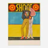 Richard Lindner, Shoot (from the Fun City portfolio)