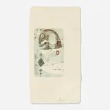 Dang Lebadang, Escape Amour, c. 1970, etching and aquatint with collage on embossed paper
