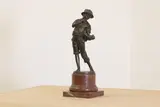 Carl Theodor Wegener, Untitled, on a red-brown marble pedestal