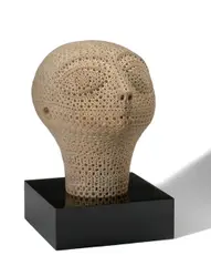 Alexander Ney, Interplanetary Historian, 1985, white terracotta
