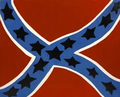 Malcom's X by William Copley, 1962-1964, oil on canvas, sold Nov 2009