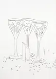 Andy Warhol, Committee 2000, c. 1982, graphite on HMP paper
