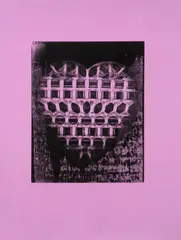 Candy Box (Open) by Andy Warhol, c. 1983, unique screenprint on colored paper, offered Nov 2009