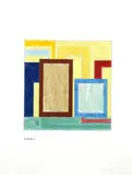 Peter Halley, 8/26/98.3, 1998, acrylic on computer printed paper