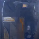 Albert Ràfols-Casamada, Blau antic, 1990, oil on canvas