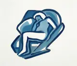 Tom Wesselmann, Study for Blue Nude