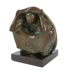 Ritual by Francisco Zúñiga, 1965, bronze with dark brown patina, offered Nov 2009