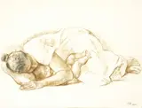 Francisco Zúñiga, Madre con niño