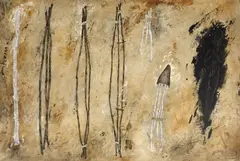 Fernando Varela, Sueño fragil IV, 2007, mixed media on heavy paper