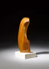 John Milne, Vertical Form, 1977, Nigerian guarea