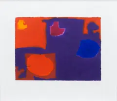 Untitled by Patrick Heron, gouache, sold Nov 2009