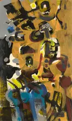 Bryan Wynter, Littoral, oil on board